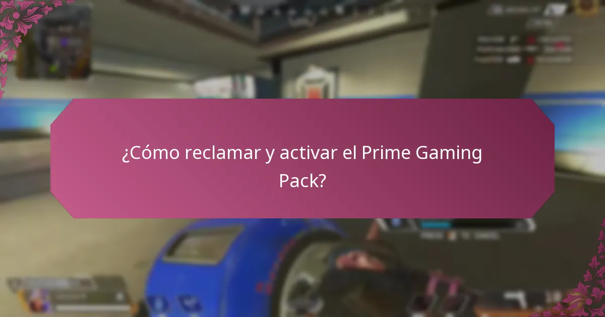 ¿Cuáles son las ventajas de usar el Prime Gaming Pack?