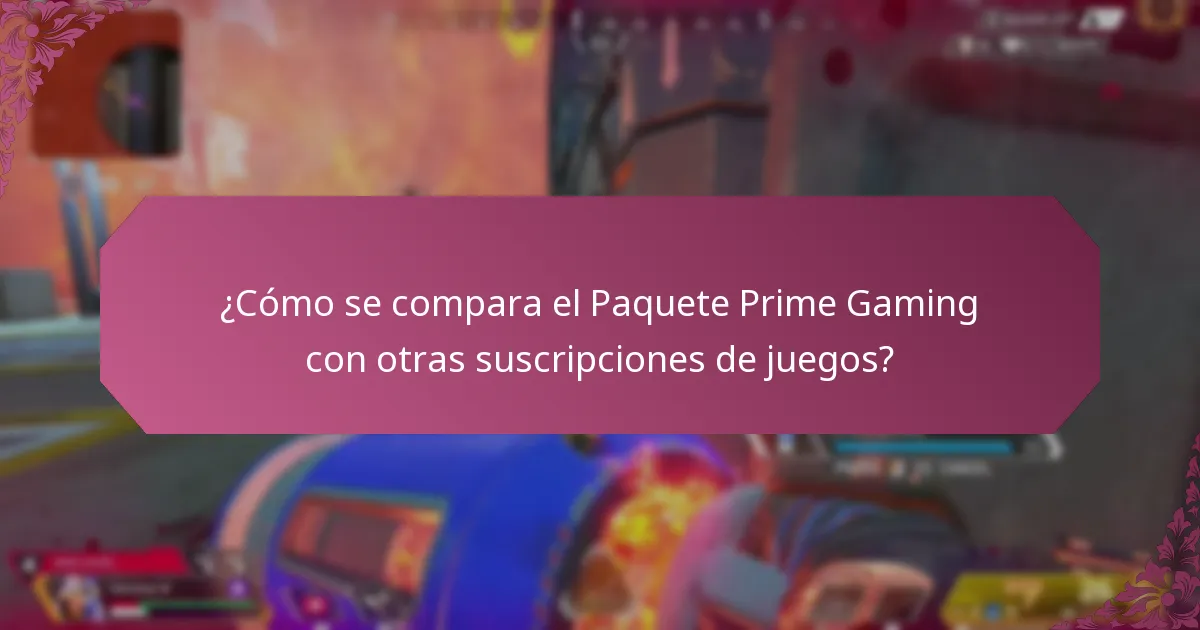 ¿Qué exclusivas para miembros están disponibles en el Paquete Prime Gaming?