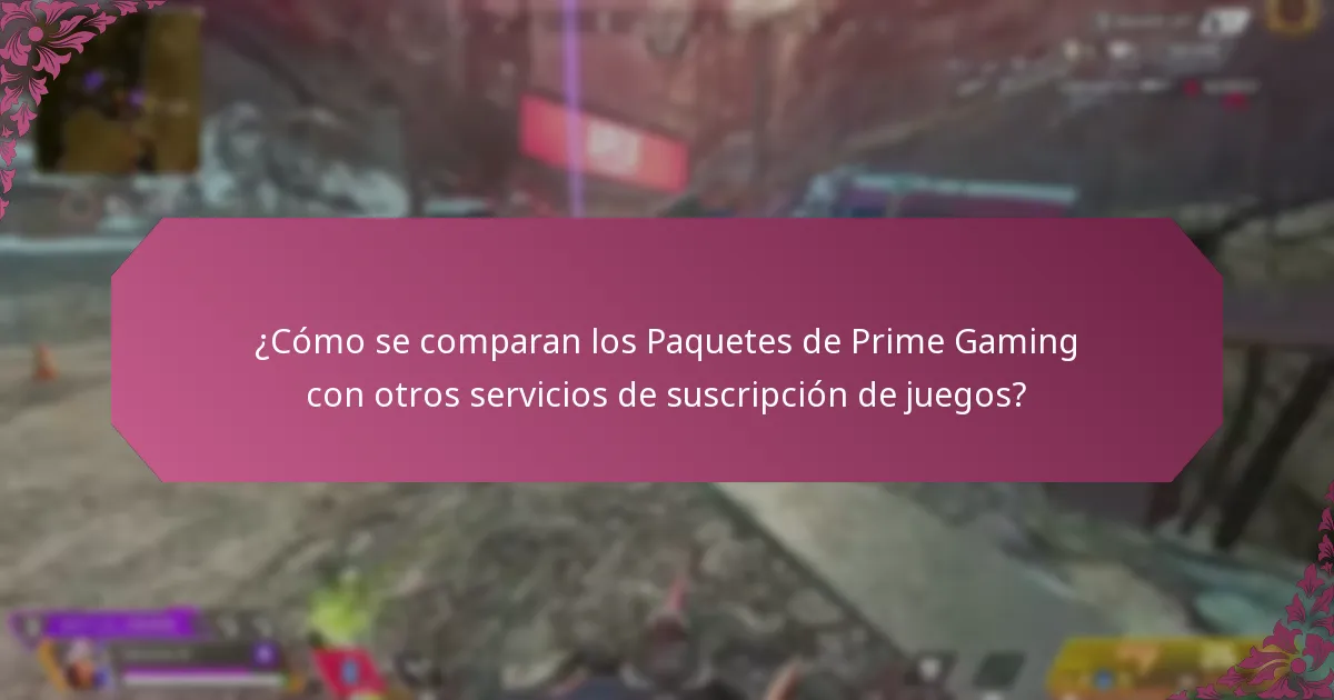 ¿Qué contenido temático se incluye en los Paquetes de Prime Gaming?
