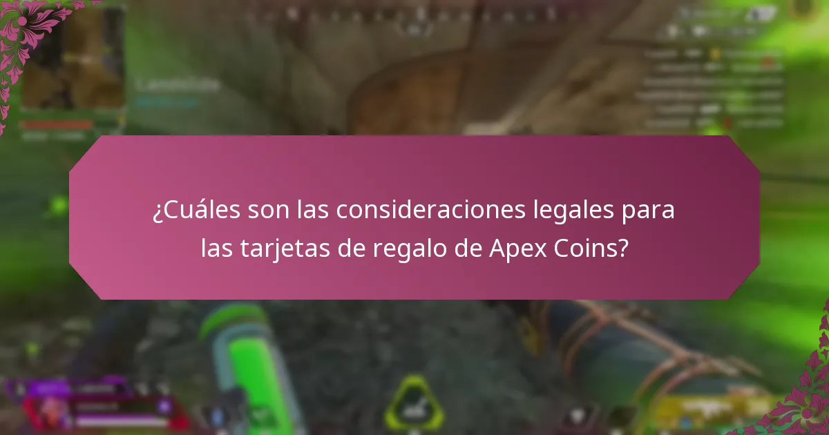 ¿Qué derechos del consumidor se aplican a las tarjetas de regalo de Apex Coins?
