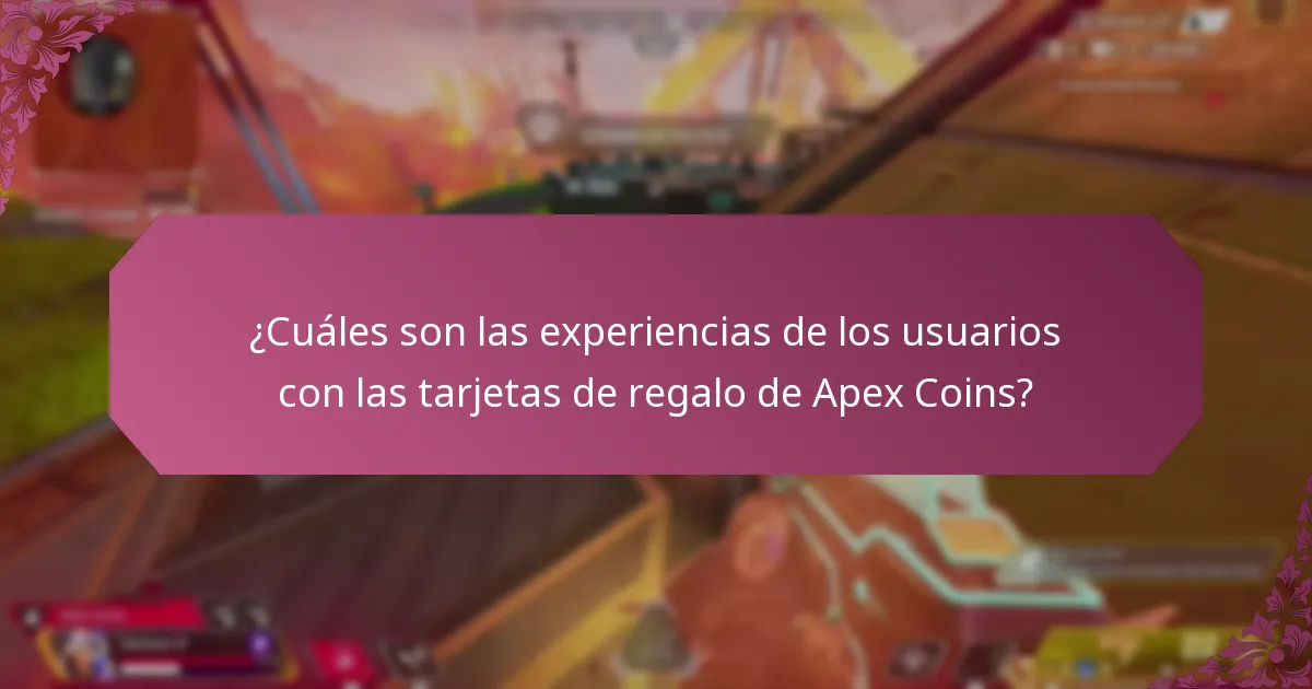 ¿Dónde pueden los usuarios comprar tarjetas de regalo de Apex Coins?