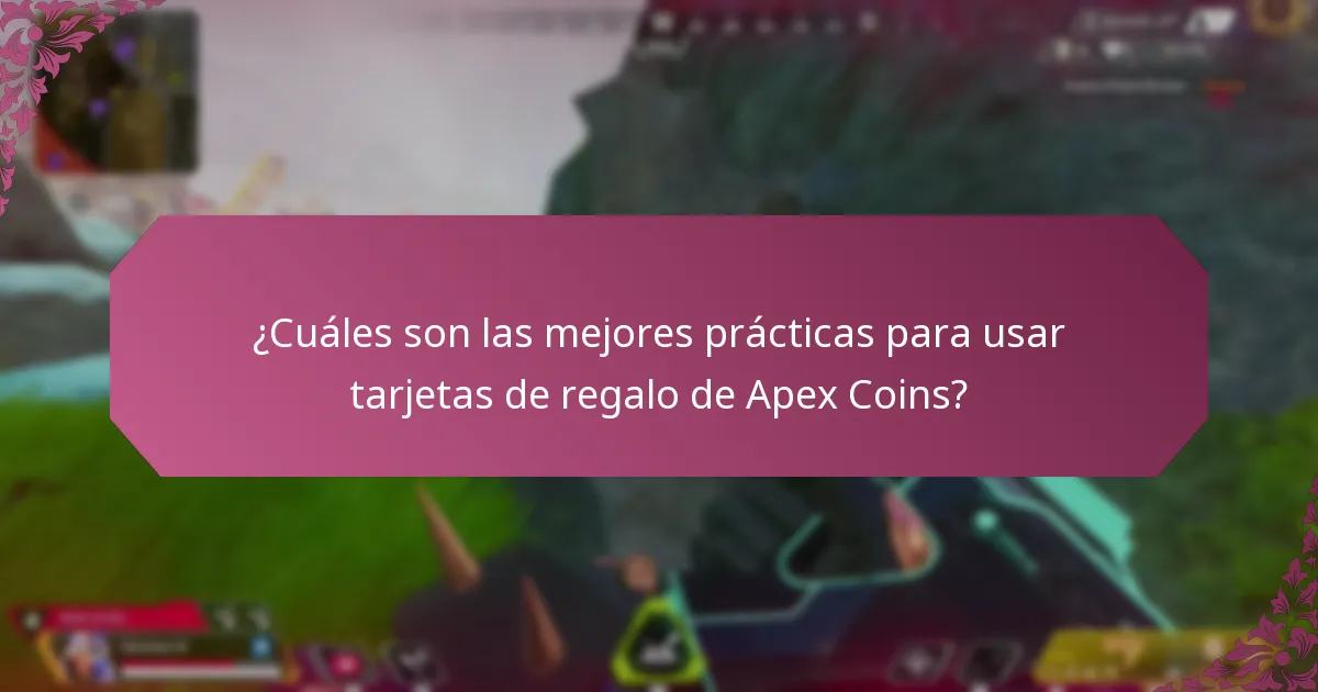 ¿Dónde encontrar soporte al cliente para las tarjetas de regalo de Apex Coins?