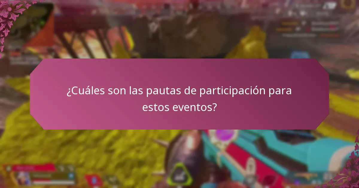 ¿Cuándo suelen ocurrir estos eventos?