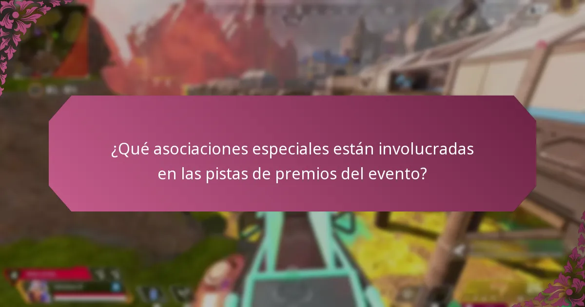 ¿Cómo maximizar la participación en las pistas de premios del evento?