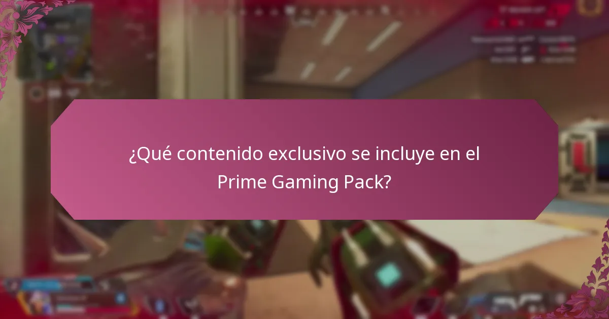 ¿Cómo se benefician los usuarios del Prime Gaming Pack?