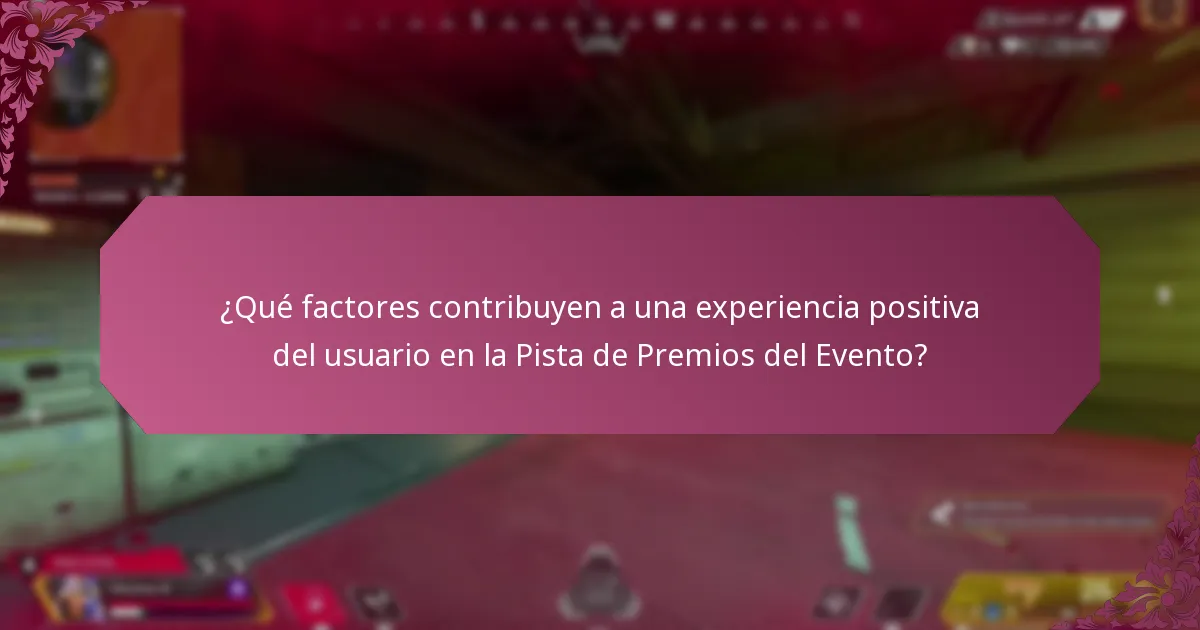 ¿Cuáles son los desafíos comunes que enfrentan los participantes en la Pista de Premios del Evento?